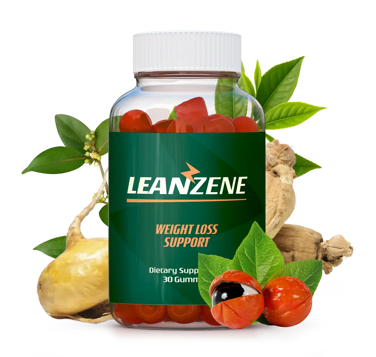 buy Leanzene natural weight loss gummies ACV BHB supplement official